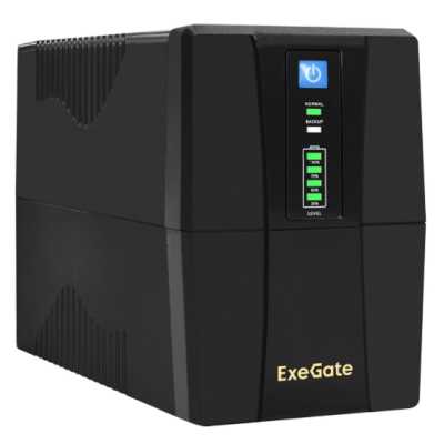 ИБП ExeGate SpecialPro UNB-600.LED.AVR.4C13.RJ.USB EX292763RUS
