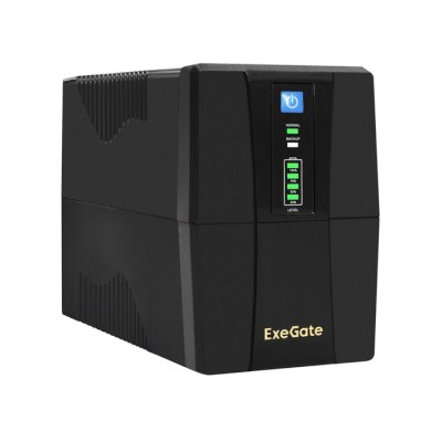 ИБП ExeGate SpecialPro UNB-800.LED.AVR.2SH.RJ.USB EP285604RUS