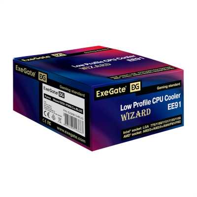 ExeGate Wizard EE91-PWM.Cu.BLUE EX286154RUS