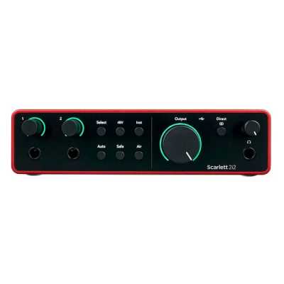 Focusrite Scarlett 2i2 4th Gen