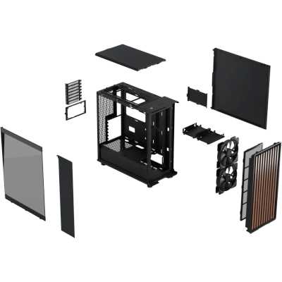 Fractal Design North Charcoal Black TG Dark FD-C-NOR1C-02