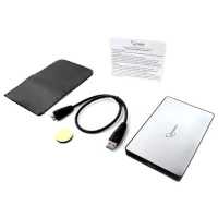 Gembird EE2-U3S-31P Silver