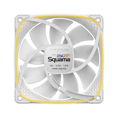 Geometric Future Squama 2503RW-12 Reverse White