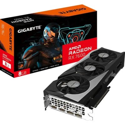 GigaByte AMD Radeon RX 7600 8Gb GV-R76GAMING-8GD