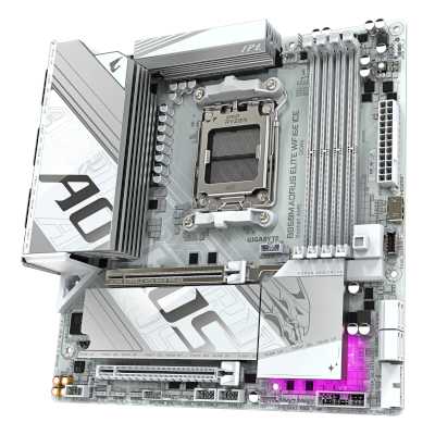 материнская плата GigaByte B850M Aorus Elite WIFI6E ICE