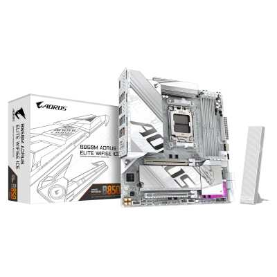 материнская плата GigaByte B850M Aorus Elite WIFI6E ICE