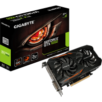 GigaByte nVidia GeForce GTX 1050 3Gb GV-N1050OC-3GD