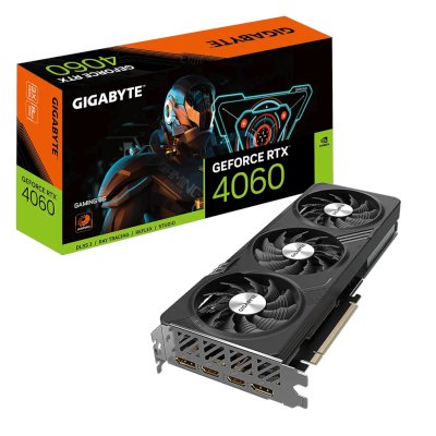 GigaByte nVidia GeForce RTX 4060 8Gb GV-N4060GAMING-8GD