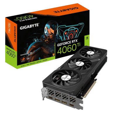 GigaByte nVidia GeForce RTX 4060 Ti 16Gb GV-N406TGAMING OC-16GD