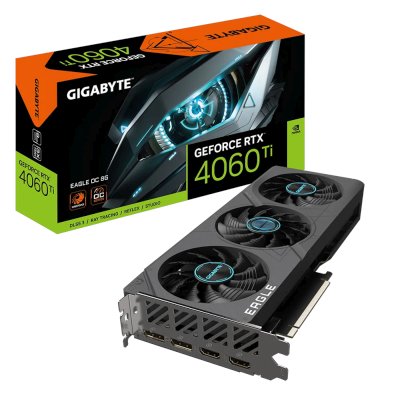 GigaByte nVidia GeForce RTX 4060 Ti 8Gb GV-N406TEAGLE OC-8GD