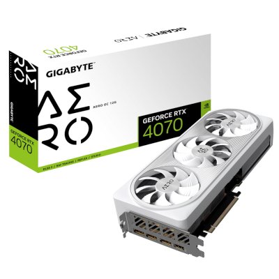 GigaByte nVidia GeForce RTX 4070 12Gb GV-N4070AERO OC-12GD