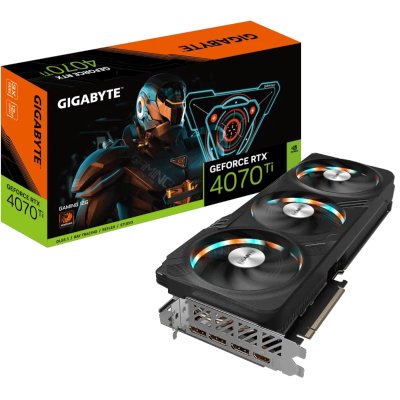GigaByte nVidia GeForce RTX 4070 Ti 12Gb GV-N407TGAMING-12GD