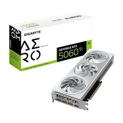 GigaByte nVidia GeForce RTX 5060 Ti 8Gb GV-N506TAERO OC-8GD 1.0