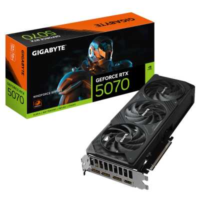 GigaByte nVidia GeForce RTX 5070 12Gb GV-N5070WF3-12GD