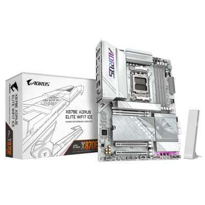 материнская плата GigaByte X870E Aorus Elite WIFI7 ICE