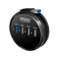 разветвитель USB Ginzzu GR-314UB