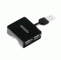 разветвитель USB Ginzzu GR-414UB 4-port
