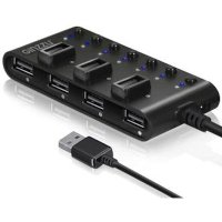 разветвитель USB Ginzzu GR-487UB