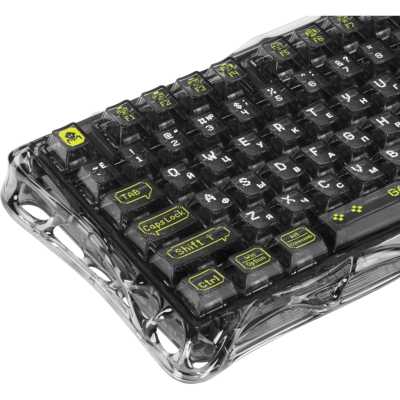 клавиатура GravaStar Mercury K1 Lite XTAL BLK RU 6972448924412