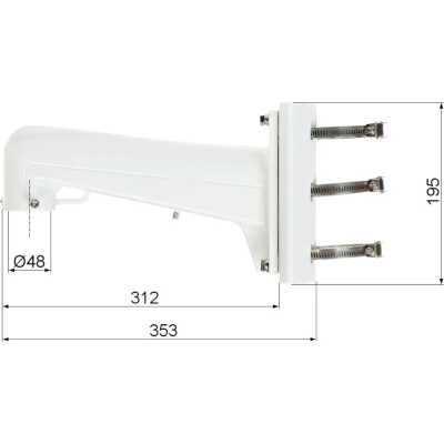 HikVision DS-1602ZJ-pole