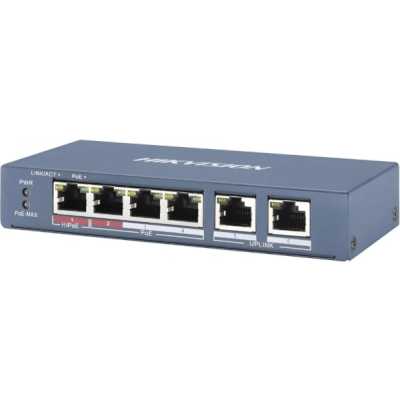 коммутатор HikVision DS-3E0106P-E/M-B
