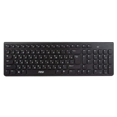 клавиатура Hiper HOKW-111 Black