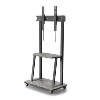 стойка для телевизора Holder PR-108 черный-керамика