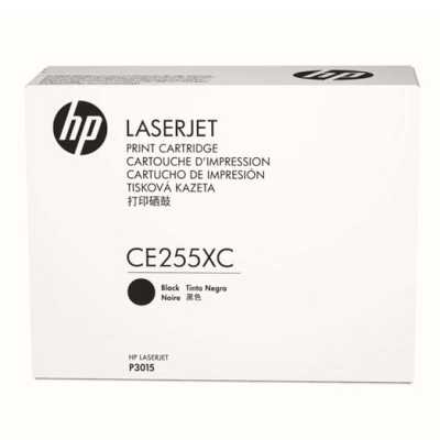 картридж HP 55X CE255XC
