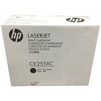 картридж HP 55X CE255XC