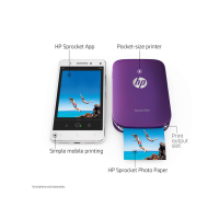 HP Sprocket Red