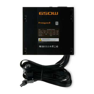 блок питания HSPD 650W HST-650WN-BK
