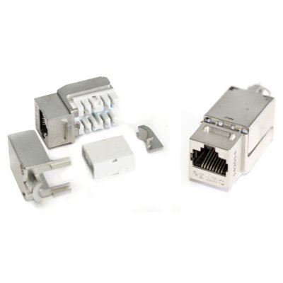 Hyperline KJNE-8P8C-C5e-90-SH-F-WH