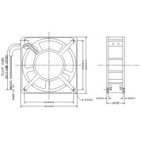 Hyperline TRFA-MICR-4F-RAL9004