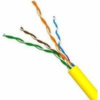 Hyperline UTP4-C5E-SOLID-YL-305