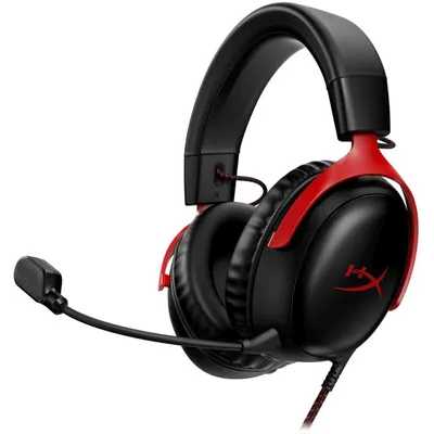 гарнитура HyperX Cloud III Black/Red 727A9AA