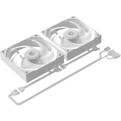 кулер ID-Cooling FX240 LCD White
