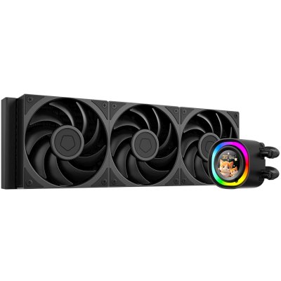 кулер ID-Cooling FX360 LCD PE Black