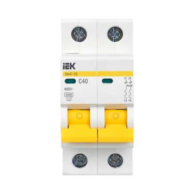 IEK ВА47-29 2P C 40А MVA20-2-040-C