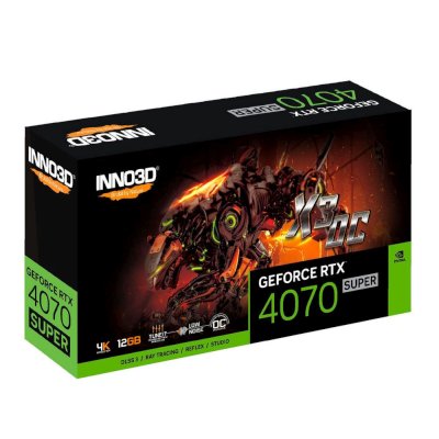Inno3D nVidia GeForce RTX 4070 Super X3 OC 12Gb N407S3-126XX-186162L