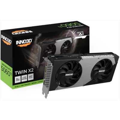 Inno3D nVidia GeForce RTX 5060 Ti Twin X2 8Gb N506T2-08D7-193075N