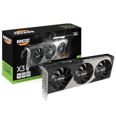 Inno3D nVidia GeForce RTX 5080 X3 16Gb N50803-16D7-176068N