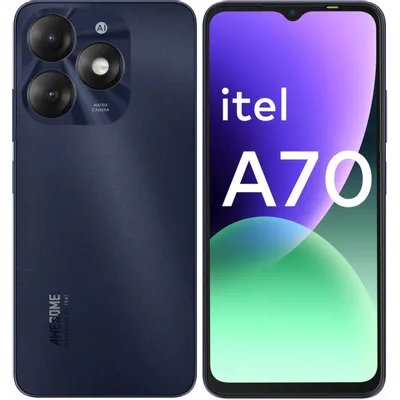 смартфон Itel A70 3/128GB Black