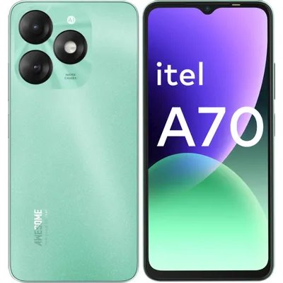 смартфон Itel A70 3/128GB Green