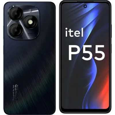 смартфон Itel P55 8/256GB Black