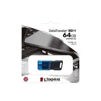 флешка Kingston 64GB DT80M/64GB