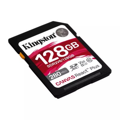 Kingston Canvas React Plus 128GB SDR2V6/128GB