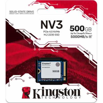 SSD диск Kingston NV3 500Gb SNV3SM3/500G