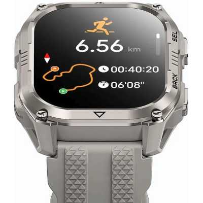 смарт часы Kospet Pulse 2 50mm Grey-Silver