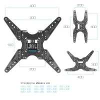 кронштейн Kromax Optima-414 Black