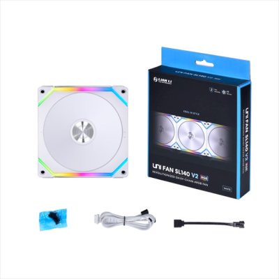кулер Lian Li Uni Fan SL V2 140 White